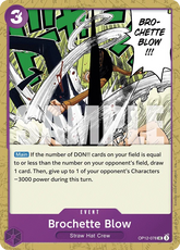 Brochette Blow - ONE PIECE CARD GAME - MoxLand